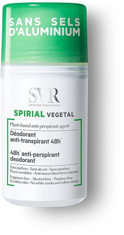 Deo Roll-on Antitranspirant - SVR Spirial Vegetal Antiperspirant Deodorant — Bild N1