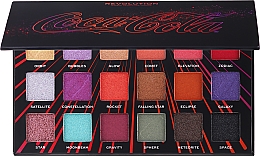 Düfte, Parfümerie und Kosmetik Lidschattenpalette - Makeup Revolution x Coca-Cola Creations Shadow Palette
