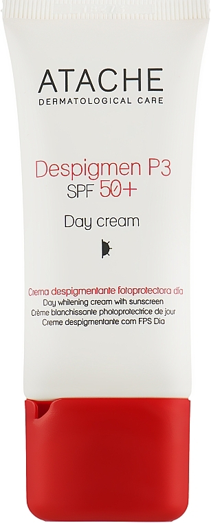 Aufhellende Depigmentierungscreme für das Gesicht - Atache Despigment P3 Day Cream SPF 50+ — Bild N1