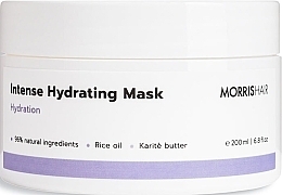 Düfte, Parfümerie und Kosmetik Intensiv feuchtigkeitsspendende Haarmaske - Morris Hair Intense Hydrating Mask