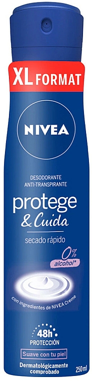 Deospray Antitranspirant - Nivea Protege & Cuida Deodorant — Bild N1