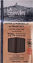Düfte, Parfümerie und Kosmetik Olivenseife - La Corvette Savon de Marseille Olive Brut 72%