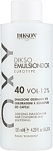 Düfte, Parfümerie und Kosmetik Entwicklerlotion 40 Vol (12%) - Dikson Tec Emulsiondor Eurotype 40 Volumi