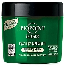 Düfte, Parfümerie und Kosmetik Pflegende Bio-Haarmaske - Biopoint Maske Biologico Nutriente
