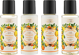 Pflegeset für Körper und Haar - Panier des Sens Travel Set Provence (Duschgel 40ml + Shampoo 40ml + Körperlotion 40ml + Haarspülung 40ml) — Bild N3