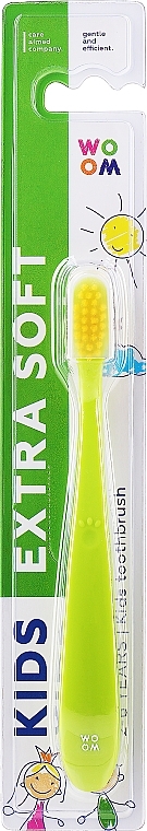 Kinderzahnbürste 2-6 Jahre extra weich - Woom Kids Extra Soft Toothbrush 2-6 — Bild N1