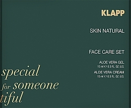 Düfte, Parfümerie und Kosmetik Set - Skin Natural Face Care Set (f/cr/15ml + f/gel/15ml)