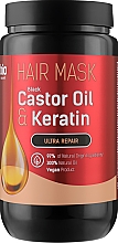 Düfte, Parfümerie und Kosmetik Haarmaske Castor Oil & Keratin - Bio Naturell Hair Mask