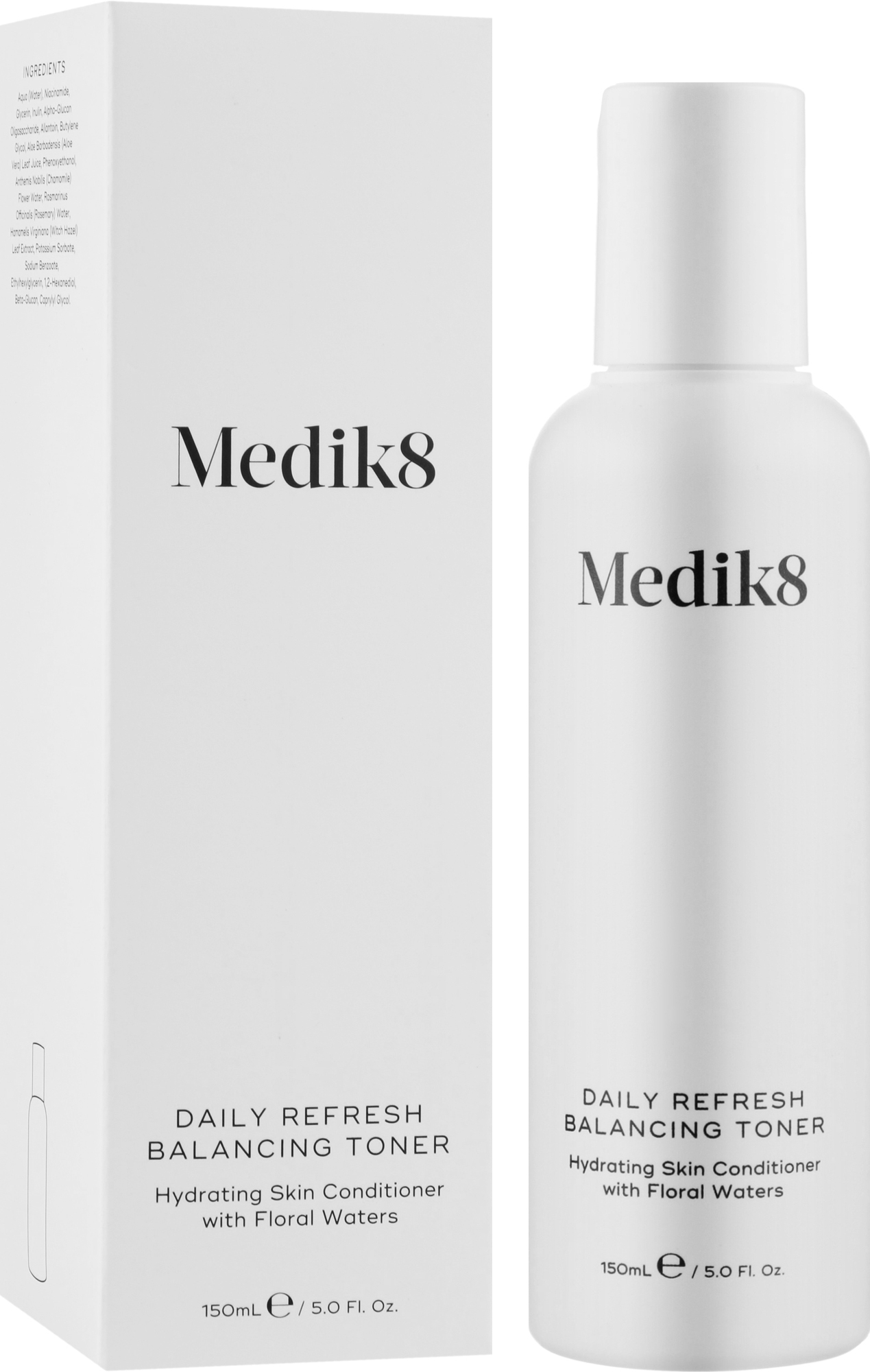 Alkoholfreies feuchtigkeitsspendendes und ausgleichendes Gesichtstonikum - Medik8 Daily Refresh Balancing Toner — Bild 150 ml