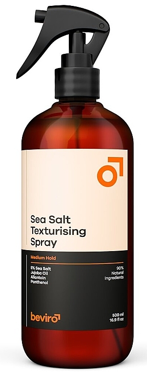 Texturierendes Haarspray mit Meersalz Mittlerer Halt - Beviro Salty Texturizing Spray Medium Hold — Bild N2