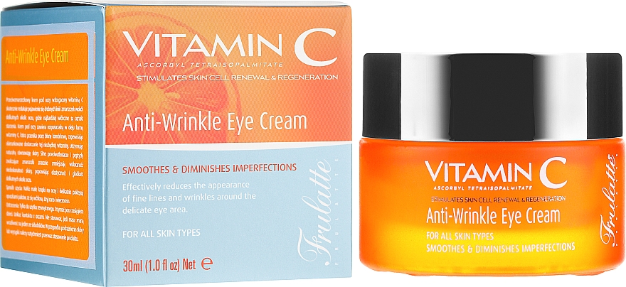 Anti-Falten Augencreme mit Vitamin C - Frulatte Vitamin C Anti-Wrinkle Eye Cream
