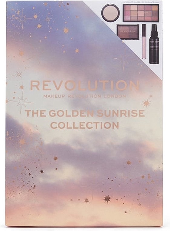Set 5 St. - Makeup Revolution The Golden Sunrise Collection  — Bild N2