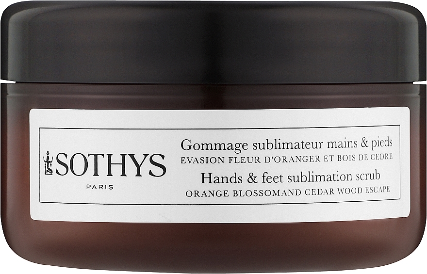 Peeling für Hände und Füße mit Orange und Zeder - Sothys Hands & Feet Sublimation Scrub Orange Blossom And Cedar Wood Escape — Bild N1