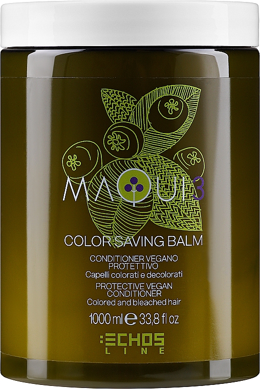 Conditioner für coloriertes Haar - Echosline Maqui 3 Color Saving Balm — Bild N3