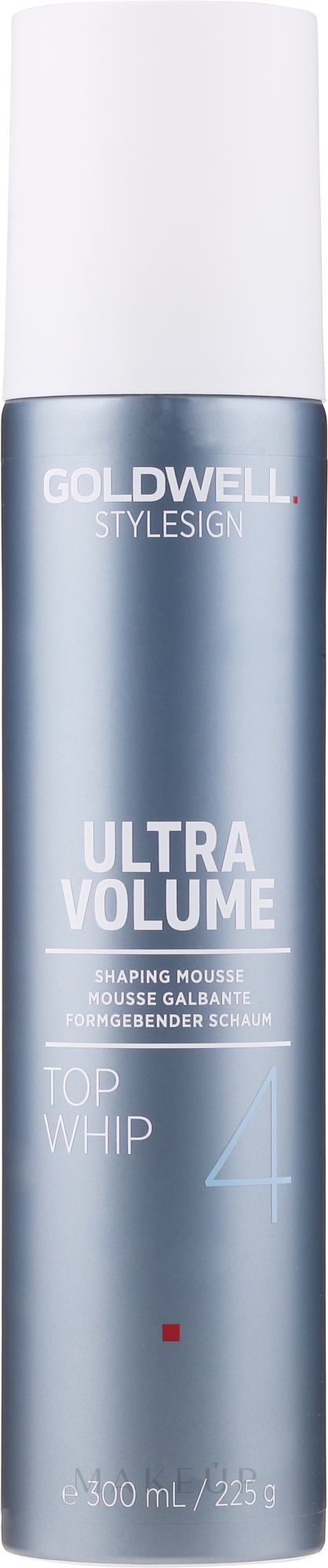 Haarschaum für mehr Volumen Ultra starker Halt - Goldwell Stylesign Ultra Volume Top Whip — Bild 300 ml