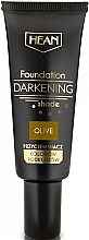 Düfte, Parfümerie und Kosmetik Flüssige Grundierung mit dunklen Pigmenten und Vitamin E - Hean Darkening Shade