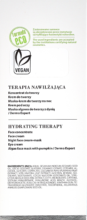 Straffende und aufhellende Augenkonturcreme mit Kürbis und Koffein - Organique Hydrating Therapy Eye Cream — Bild N3
