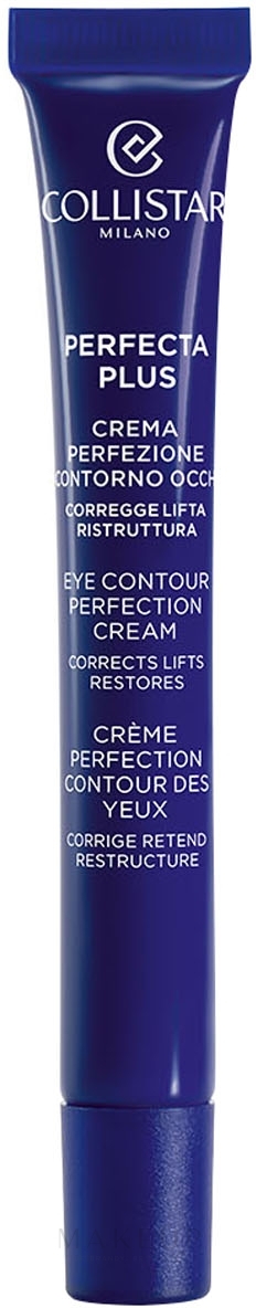 Augenkonturcreme - Collistar Perfecta Plus Eye Contour Perfection Cream — Bild 15 ml