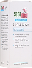 Düfte, Parfümerie und Kosmetik Sanftes reinigendes Gesichtspeeling - Sebamed Clear Face Gentle Scrub