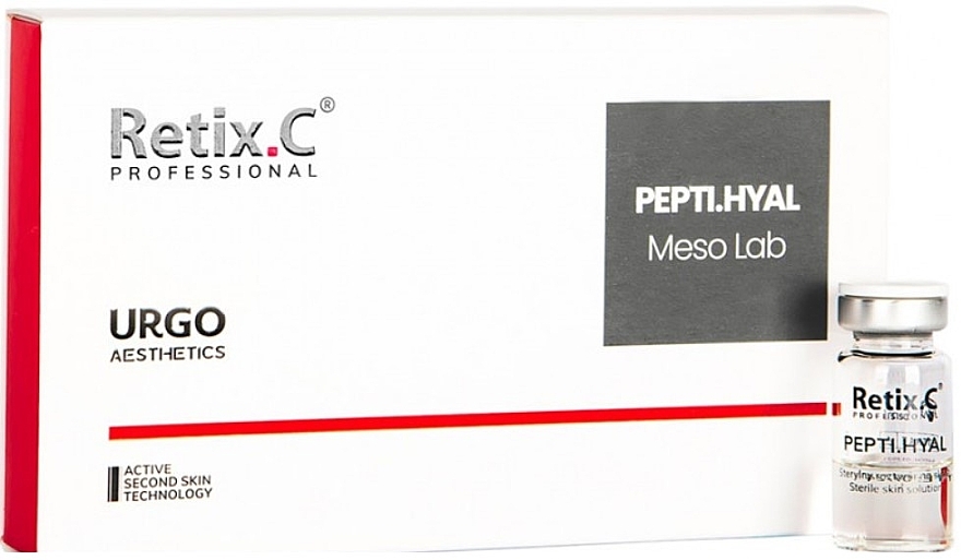 Vitaminampulle mit Peptiden - Retix.C Meso Lab Pepti.Hyal — Bild N1