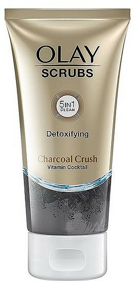 Gesichtspeeling mit Aktivkohle - Olay Scrubs Detoxifying Charcoal Crush — Bild N1