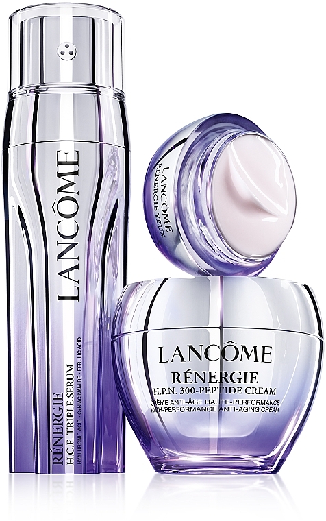 Hocheffektive Anti-Aging Gesichtscreme mit Peptiden, Hyaluronsäure und Niacinamid - Lancome Renergie H.P.N. 300-Peptide Cream (Mini) — Bild N4