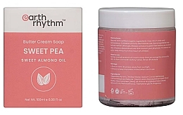 Cremeseife mit süßem Erbsenöl - Earth Rhythm Sweet Pea Butter Cream Soap — Bild N1