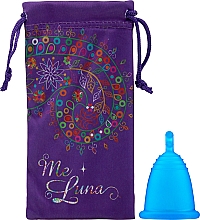 Düfte, Parfümerie und Kosmetik Menstruationstasse Größe M blau - MeLuna Classic Menstrual Cup