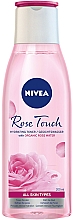 Düfte, Parfümerie und Kosmetik Feuchtigkeitsspendendes Gesichtstonikum mit organischem Rosenwasser - Nivea Rose Touch Hydrating Toner With Organic Rose Water