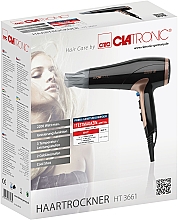 Haartrockner 2200 W HT 3661 schwarz - Clatronic Hair Dryer  — Bild N5