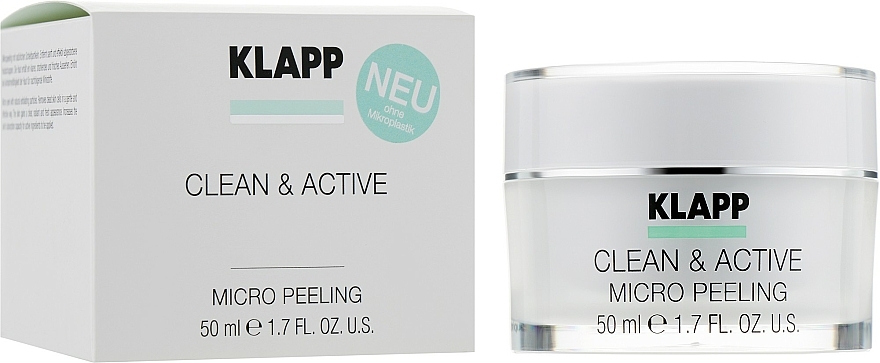 Reinigendes Mikropeeling für das Gesicht - Klapp Clean & Active Micro Peeling — Bild N1