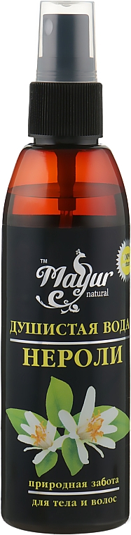 Natürlich parfümiertes Neroli-Wasser - Mayur — Bild N1