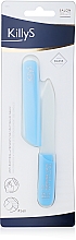Düfte, Parfümerie und Kosmetik Nagelfeile aus Glas 964999 blau - KillyS