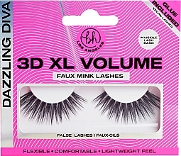 Künstliche Wimpern - BH Cosmetics 3D XL Volume Faux Mink Lashes Dazzling Diva — Bild N1