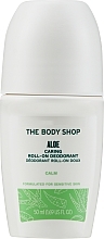 Düfte, Parfümerie und Kosmetik Deo Roll-on mit Aloe für empfindliche Haut - The Body Shop Aloe Roll-On Deodorant
