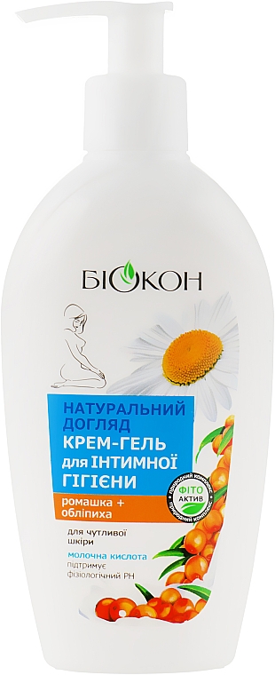 Creme-Gel für die Intimhygiene Kamille und Sanddorn - Gesichtscreme mit Feige und Aloe — Bild N1