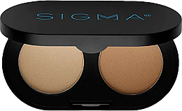 Düfte, Parfümerie und Kosmetik Augenbrauenschatten - Sigma Beauty Color + Shape Brow Powder Duo