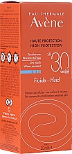 Sonnenschutzfluid für das Gesicht SPF 30 - Avene Sun Care Fluid SPF 30 — Bild N1