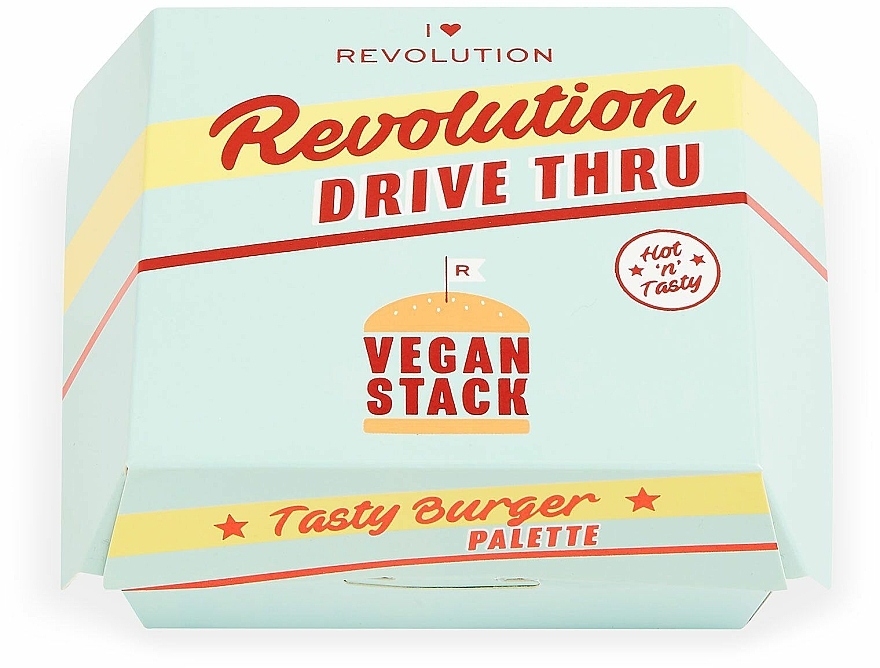 Lidschatten-Palette mit 8 Farben - I Heart Revolution Tasty Burger Eyeshadow Palette — Bild N1