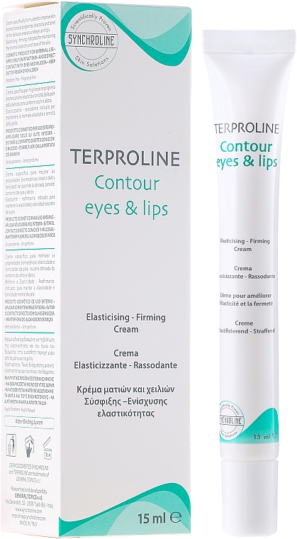 Anti-Aging Augen- und Lippencreme - Synchroline Aknicare Terproline Contour Eyes & Lips — Bild N1