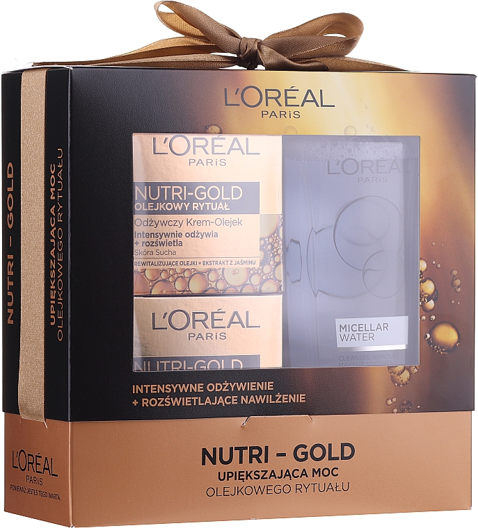 Gesichtspflegeset - Loreal Nutri Gold