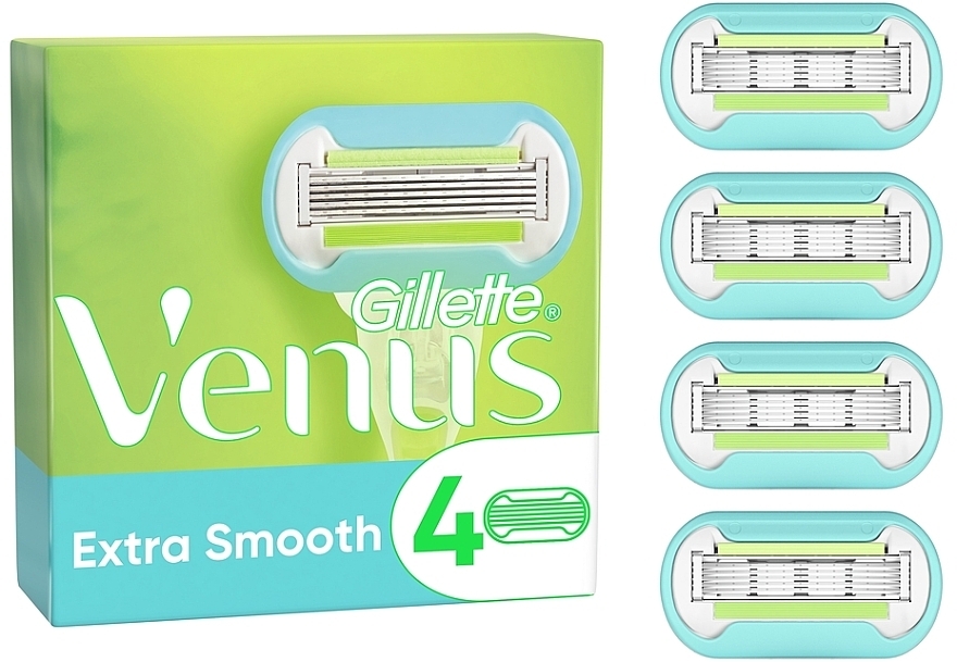 Gillette Fusion ProGlide Ersatzklingen - Gillette Venus Extra Smooth