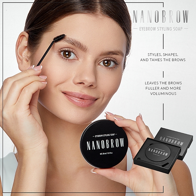 Nanobrow Eyebrow Styling Soap - Augenbrauenstyling-Seife — Bild N3