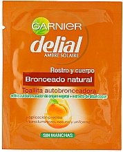 Düfte, Parfümerie und Kosmetik Sebstbräunungstuch - Garnier Ambre Solaire Delial Self-Tanning Towel