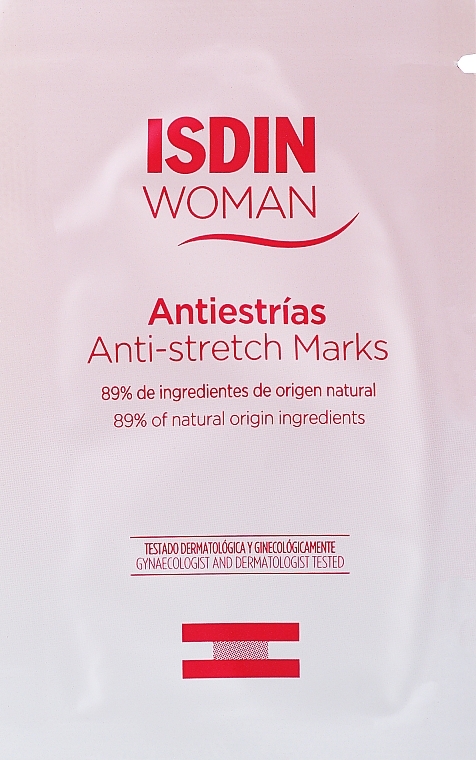 GESCHENK! Creme gegen Dehnungsstreifen - Isdin Woman Anti-stretch Marks (Probe)  — Bild N1