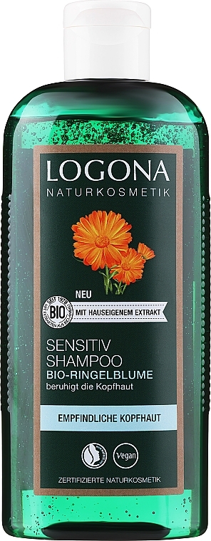 Shampoo für trockene und empfindliche Kopfhaut - Logona Hair Care Sensitive Shampoo Organic Acacia — Bild N1