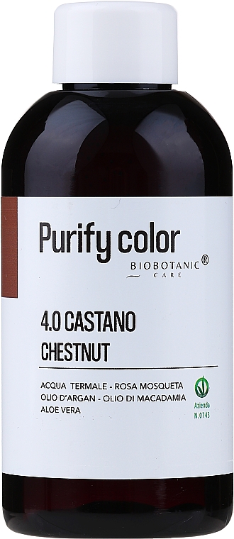 Haarfarbe mit pflegenden Ölen 150 ml - BioBotanic Purify Color — Bild N1
