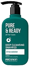 Düfte, Parfümerie und Kosmetik Tiefenreinigendes Shampoo für alle Haartypen - Prosalon Pure & Ready Deep Cleansing Shampoo