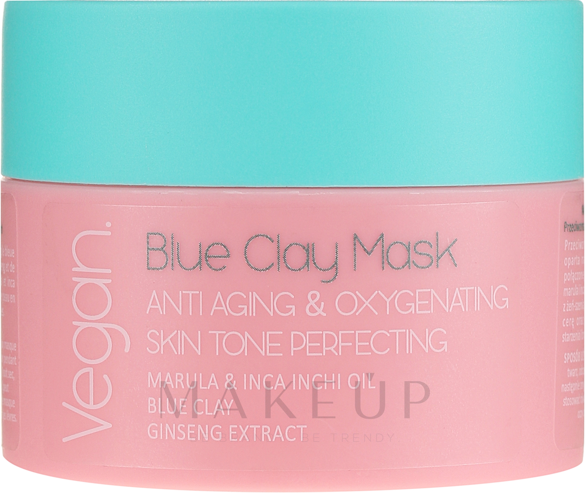 Anti-Aging Gesichtsmaske mit blauem Ton - Nacomi Blue Clay Mask Anti-Aging — Bild 50 ml