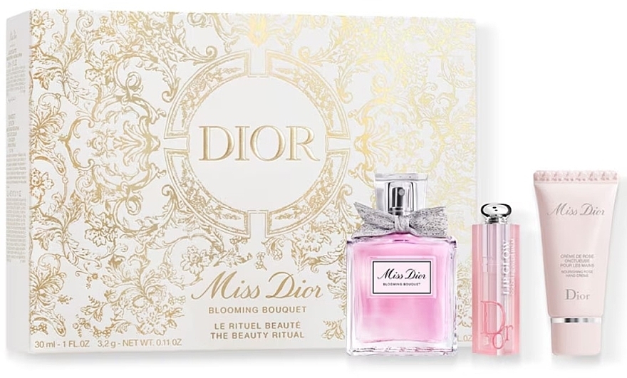 Dior Miss Dior Blooming Bouquet - Duftset (Eau de Toilette 30ml + Lippenbalsam 3,2g + Creme 20ml) — Bild N1